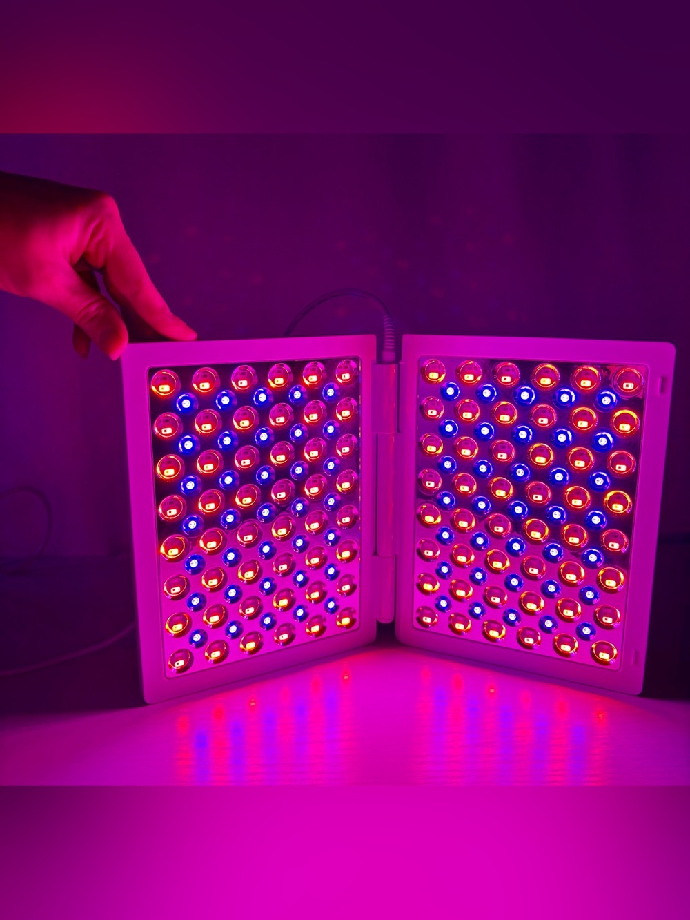 reVive LED Light Therapy Foldable Panel Red & Blue Light Anti Aging Acne